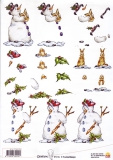117145-1205 Ollifant-Serie Lesender Schneemann