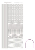 STDA30 Hobby-Dots Adhesivesticker white