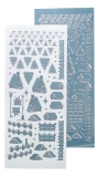 LCR61.8497 Winter Scenery Stickerbogen mirror blue