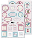 LCR95.8664x Label Stanzbogen 2 x A5