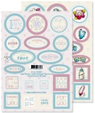 LCR95.8657x Label Stanzbogen 2 x A5