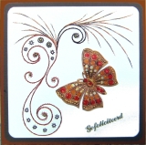 K3-1 Stickvorlage Bl�te