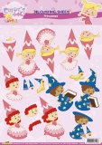 CC10002 3D Cutting Sheet Princesses