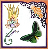 K2-4 Stickvorlage Bl�te