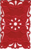 1250 Satindeckchen rot