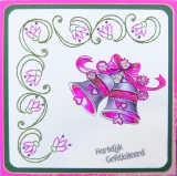 K6-3 Stickvorlage Bltenband