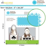 EK42-60083 Martha Stewart punch set scalloped teardrop