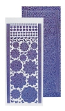 LCR61.7223 Leane Creatief Diamant Sticker Blumen violett