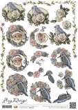 CD10310 Amy Design Kerstvogel
