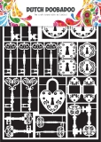 472.948.009 DUTCH DOOBADOO Dutch Paper Art A5 Keys