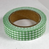 CDFT11 Fabrik Tape selbstklebend gr�n/wei� Karos