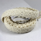 CDLT15 Lace Tape Kant Fijne Creme