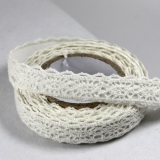 CDLT17 Lace Tape Kant Fijne Gebrokenwit