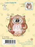 LCR55.9432x Clear Stempel Popco with roses