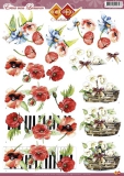 CD10349 Card Deco Artists Erika van Leeuwen Mohn