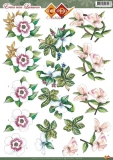 CD10350 Card Deco Artists Erica van Leeuwen Blumen