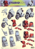 STAPTJ880 Motorrad, Handy, Spidermann