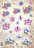 2353 Blumen in rosa und blau