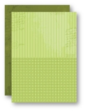NEVA029 Hintergrundpapier Green Stripes