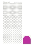STDM08F Hobbydots Sticker Mirror Pink