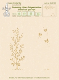 LCR35.0195 Pr�geschablone Garten Scene 14,4 x 16 cm