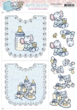 HDOT10002 YC Hobbydots Sheets Baby Boy