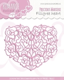 PM10027 PM Die Romance Filigree Heart