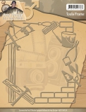 ADD10028 AD Schneideschablone Its a Mans World Tools Frame