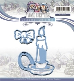 YCD10025 YC Die Colorful Christmas Candle