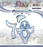 YCD10027 YC Die Colorful Christmas Bird