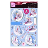 ANT 169571 Anitas Christmas Foiled Decoupage Waiting on the Stai