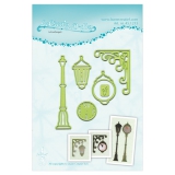 LCR45.1215 LeCrea 3D Dies Clock & Laterne