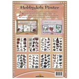 Knipvellen-Poster zu Hobby-dols 158 und 159
