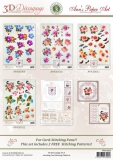 FPAPA003 Anns Paper Art Set mit Stickvorlage
