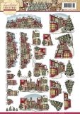 CD10692 YC Traditional Christmas Huisjes