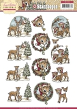 SB10106 YC Stanzbogen Traditional Christmas