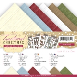 YC-4K-10010x YC Linnenpaket   Traditional Christmas 13,5 x 27 cm