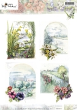 CD10717 SM Motivbogen Fr�hlingslandschaft