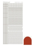 STDM09H Hobby-Dots Sticker Mirror Christmas red