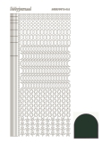 STDM16J Hobby-Dots Sticker Mirror Weihnachtsgrn