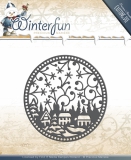 PM10079 PM Schneideschablone Winterfun Ornament