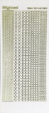 SDS002TG Shiny Details  Stars (Sterne) gold