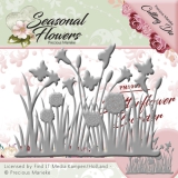 PM10086 PM Stanzschablone Seasonal Flowers Butterflower Grass