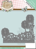 YCD10083 YC Stanzschablone Spring tastic Dandelion Border