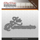 ADD10090 AD Stanzschablone Zur Kommunion