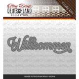 ADD10088 AD Stanzschablone Willkommen