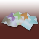 ENVKS Briefumschlge Quadratisch  14 x 14 shadow 18 Stck