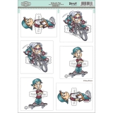 HHKK011 The Hobby House Stanzbogen Schools Out