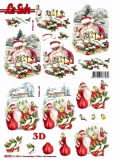 680095 Stanzbogen Weihnachtsmann