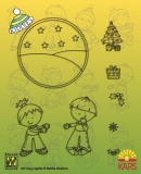 KI001 Clear Stamps Set Kiddies Warme Weihnachten